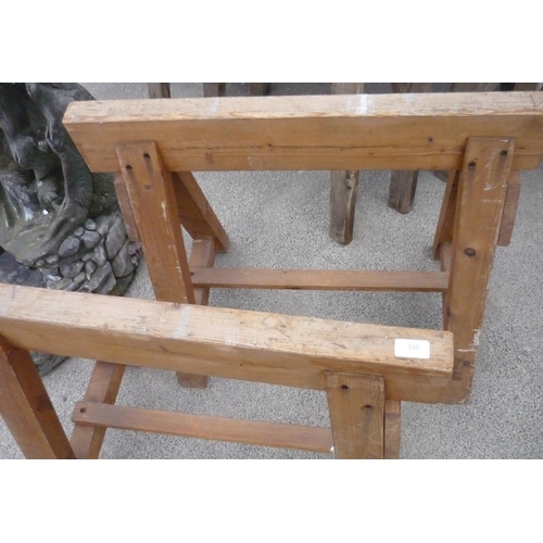 150 - Set of two trestle legs