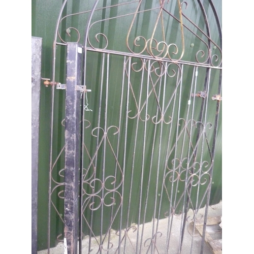 155 - Set of ornate metal gates