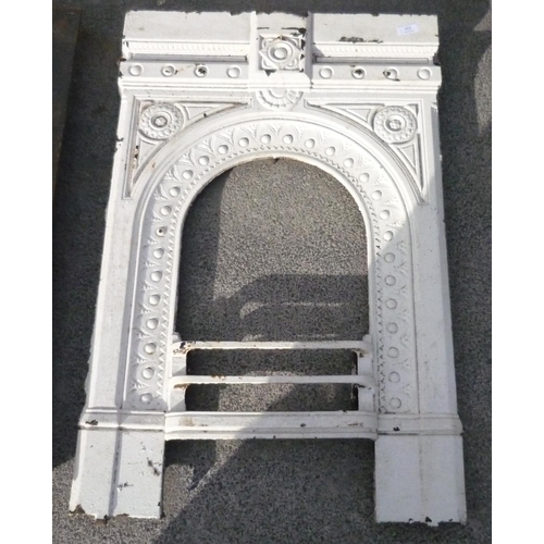 162 - Cast iron fire surround