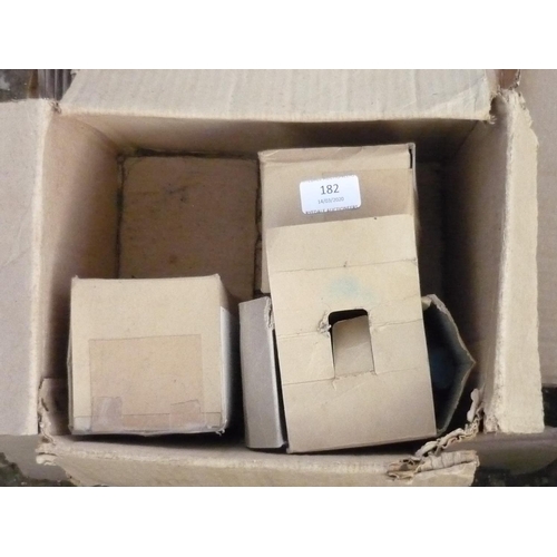 182 - Box containing water pumps and filters etc