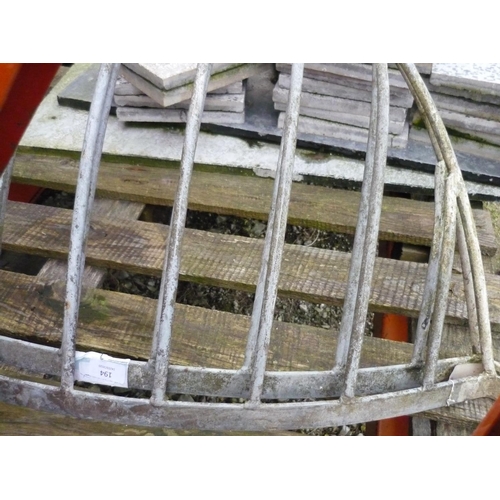 194 - Two antique hay racks