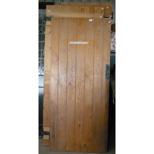 32 - Five pine interior doors (farmhouse in Farndale)