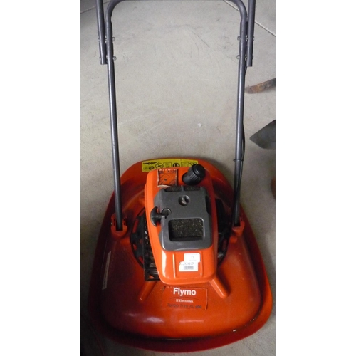 73 - Flymo petrol hover mower Turbo Trim XL400