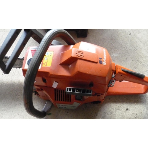 85 - Husqvarna (51) petrol chainsaw