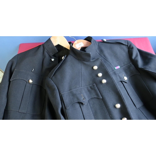 284 - Royal Artillery no.1 dress uniform jacket and another similar (2)