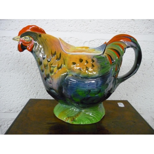 313 - Novelty ceramic 'Rooster' teapot RN810173 (16.5cm high)