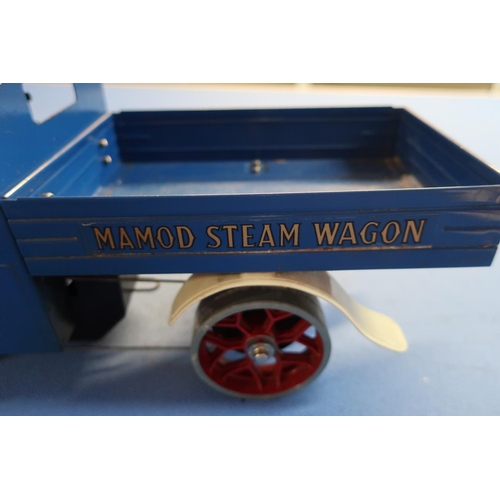 17 - Boxed Mamod steam wagon