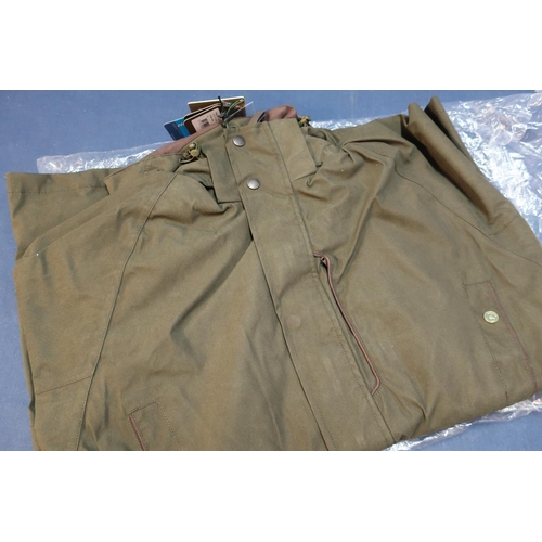 297 - Brand new ex-shop stock Seeland Woodcock II jacket, shaded olive colour, UK size 54