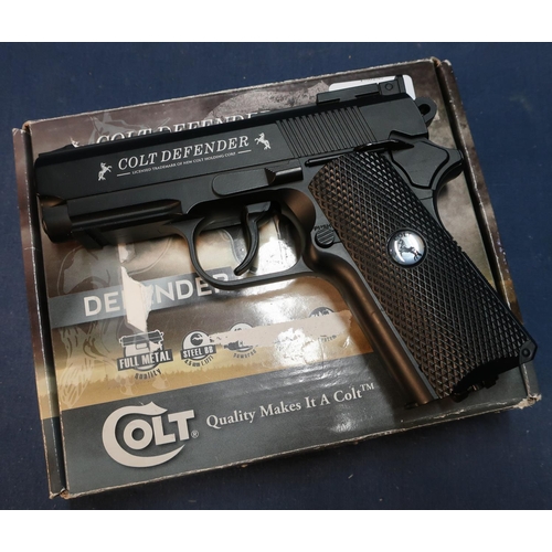 376 - Boxed as new Colt Defender .177 CO2 air pistol