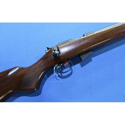 631 - CZ 452-2EZKM American bolt action .17 HMR rifle, fitted with sound moderator, serial no. A252399 (se... 