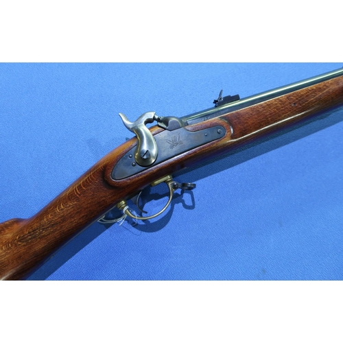 645 - Adler Italy .58 black powder muzzle loading percussion cap rifle, serial no. 402 (section 1 certific... 