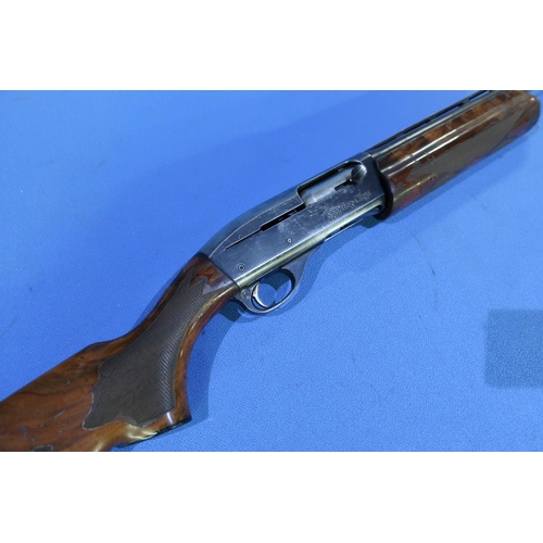 654 - Remington 11-87 target 12 bore semi auto shotgun with 28 inch barrel, serial no. PC383892 (Shotgun c... 