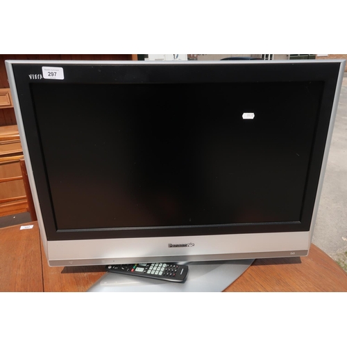 297 - Panasonic Viesa 25 inch flatscreen TV