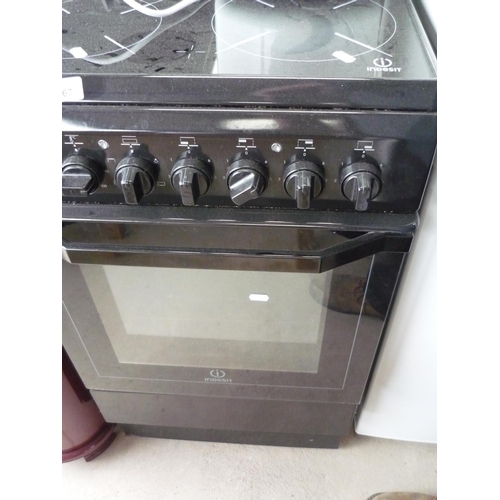 167 - Indesit four hob electric cooker