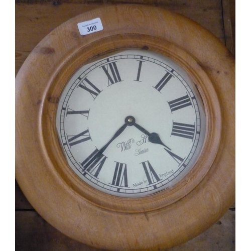 300 - Wooden clock