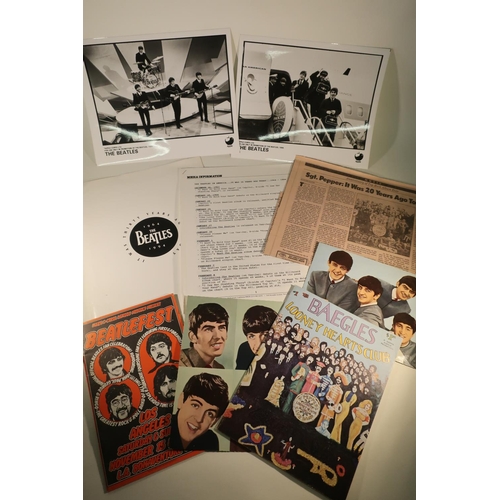 144 - 1994 The Beatles It Was Thirty Years Ago Today press kit (missing record and one picture but include... 