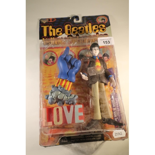 153 - Boxed and sealed The Beatles Yellow Submarine figure of Paul with love and glove
