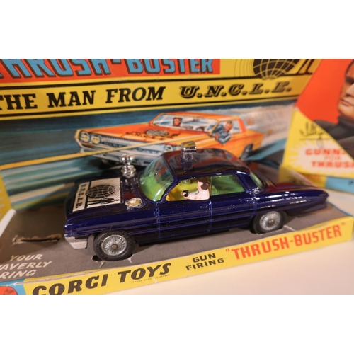 45 - Boxed Corgi Toys The Man From U.N.C.L.E Gun Firing Thrush-Buster Oldsmobile Super 88, complete with ... 