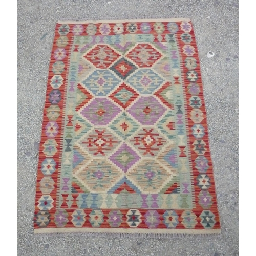 363 - Vegetable dye wool Chobi Kilim rug (151cm x103cm)