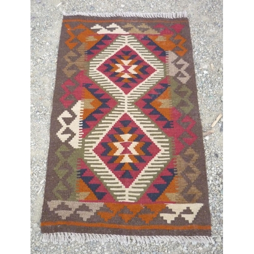 367 - Maimana Kilim rug (100cm x 60cm)