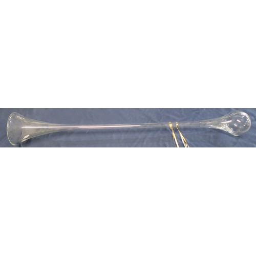 391A - Yard of ale glass (length 19cm)