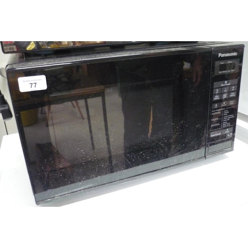 77 - Panasonic microwave