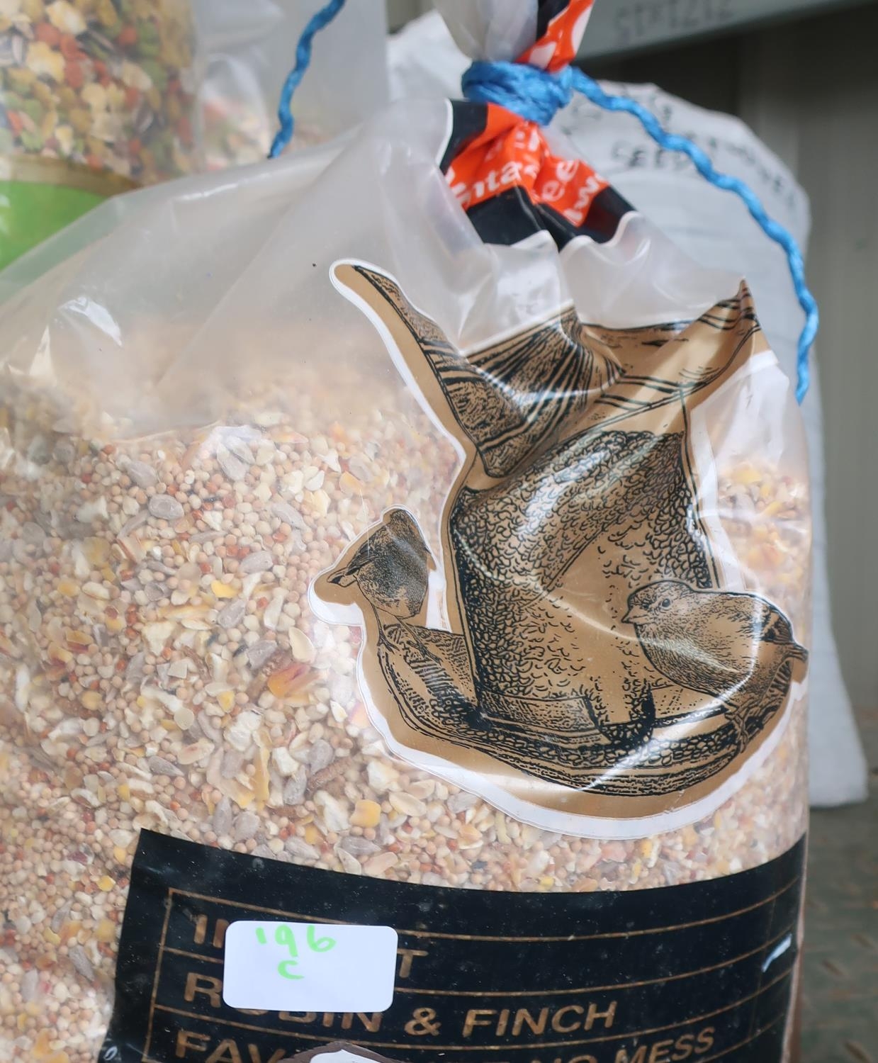 Bag of approx 12kg Robin and Finch bird seed