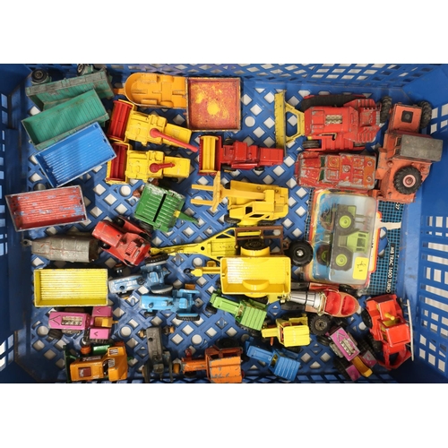 31 - Collection of boxed Lesney and other small scale die-cast vehicles all unboxed, in two boxes