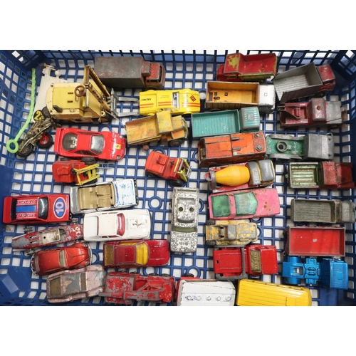 31 - Collection of boxed Lesney and other small scale die-cast vehicles all unboxed, in two boxes