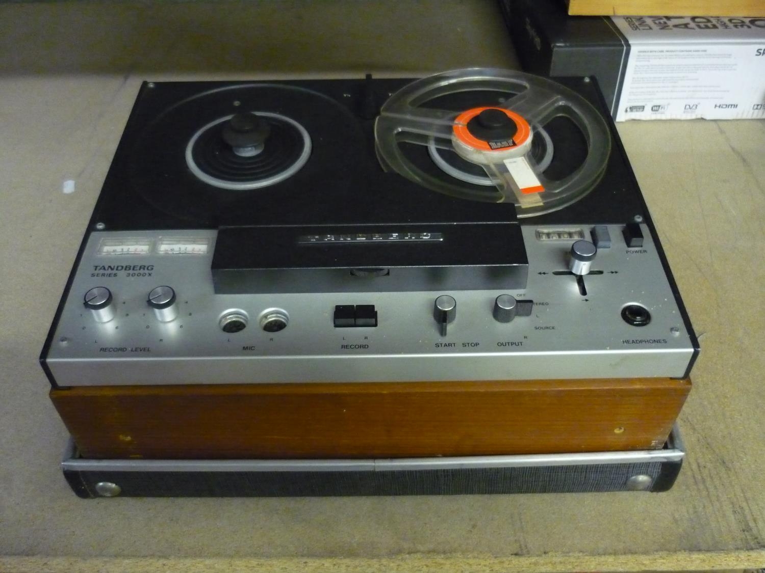 Tandberg series 3000X reel to reel tape recorder, Tandberg TM6