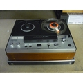 Tandberg series 3000X reel to reel tape recorder, Tandberg TM6 microphone  and a large quantity of ta
