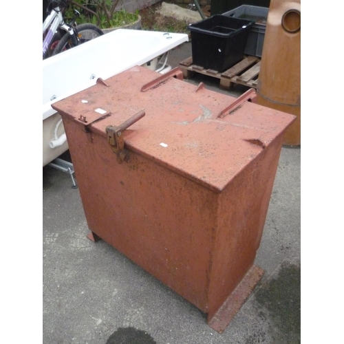 4 - Heavy duty metal storage container