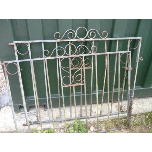 67 - Pair of wrought iron gates