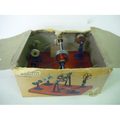 115 - Mamod tinplate Workshop WS1, in original box