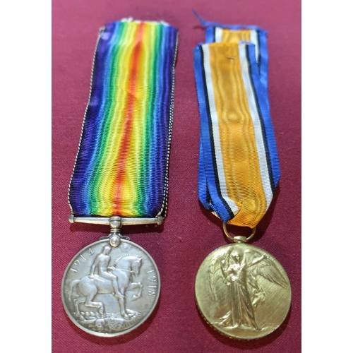 16 - WWI pair of medals awarded to T4-18561 DVR.T.W.GRAHAM A.S.C, and a WWII soldiers pocket bible