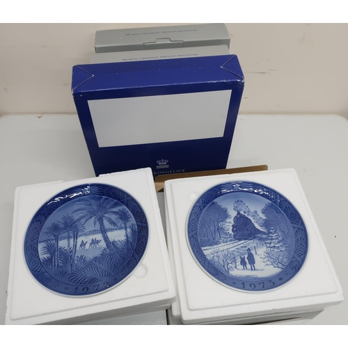 149 - Collection of fourteen Royal Copenhagen Christmas plates, 1972-1985, boxed in original packaging (14... 