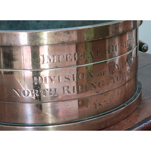5 - An Official Imperial Bushel Measure engraved to the front 