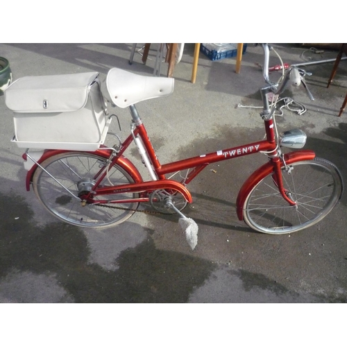 Raleigh 20 Shopper bike with dynamo