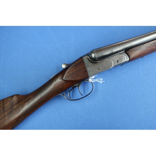 1003 - 12 bore BSA side by side shotgun with 26 inch barrels, serial no. 14436 (shotgun certificate require... 