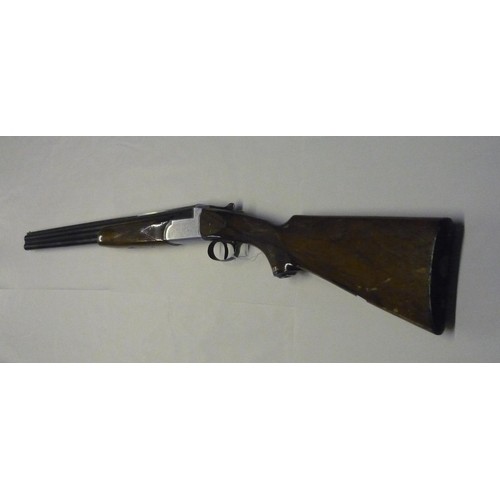 1005 - Contenta 12 bore over & under shotgun with 27 1/2 inch barrels and 14 1/4 inch pistol grip stock, se... 