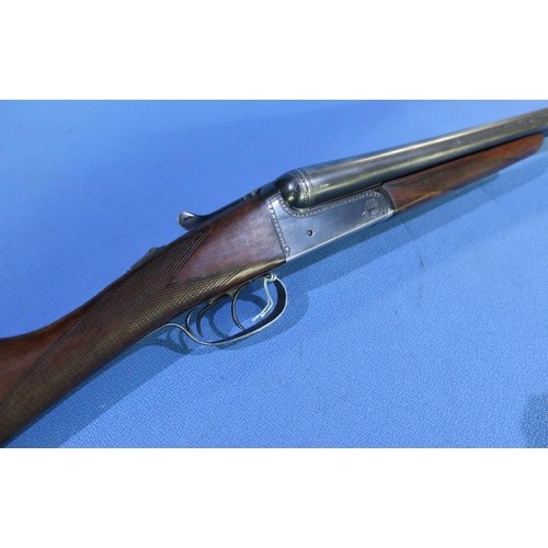 1011 - Sabel 12 bore side by side shotgun with 28 inch barrels, serial no. 92534 (shotgun certificate requi... 