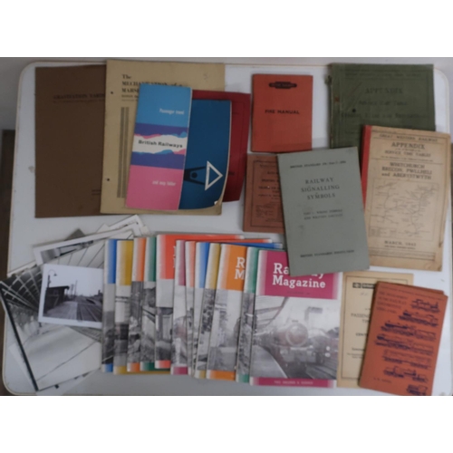 31 - Collection of railway related photographs, including buildings, etc, a quantity of 1960's The Railwa... 