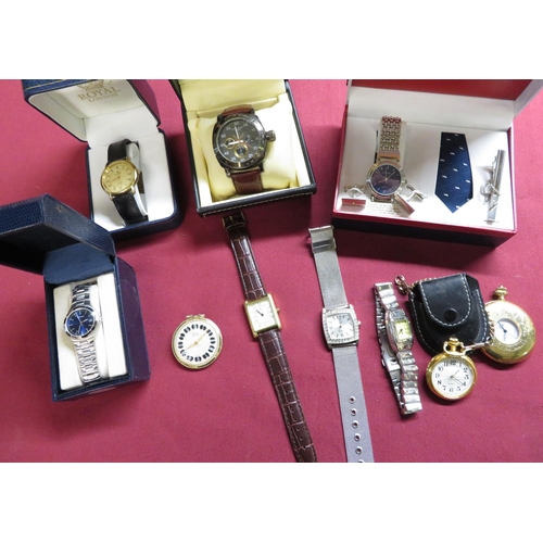 62 - Ladies and Gents quartz wristwatches