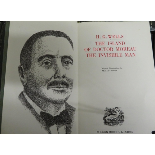 414 - The works of H G Wells (20vols) distributed by Heron Books and The Short Stories of H G Wells, new e... 