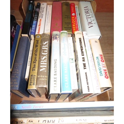 423 - Books: fiction and autobiographies, etc (3 boxes)