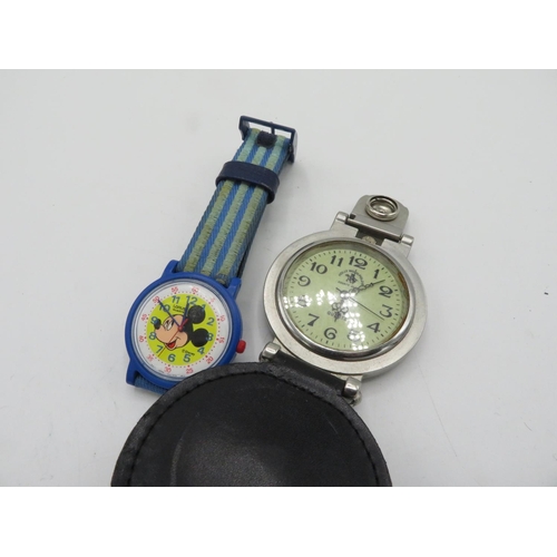 569 - Harry Potter Quatrz wristwatch, original tin lacking lid, Corus Mickey mouse quartz wristwatch, Quar... 