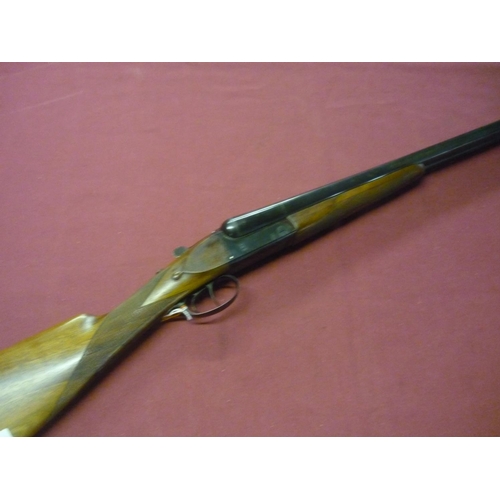 641 - Italian 12 bore side by side ejector shotgun, with 28 1/2 inch barrels marked The Sussex Armoury, Wi... 