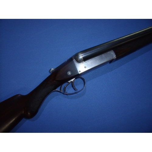 649 - W. W. Greener 12 bore side by side ejector shotgun with 30 inch barrels, with engraved name & addres... 