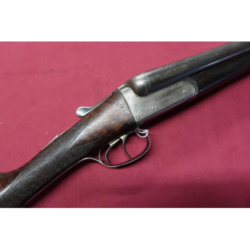 707 - James Carr & Sons Saint Mary's Row, Birmingham 20B side by side shotgun, with 27 inch barrels, and 1... 