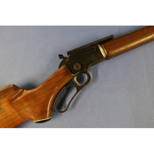 579 - Marlin Firearms Co Original Golden-39A under lever action .22 rifle with micro-groove barrel screw c... 